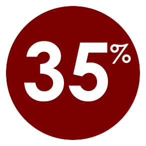 35 percent
