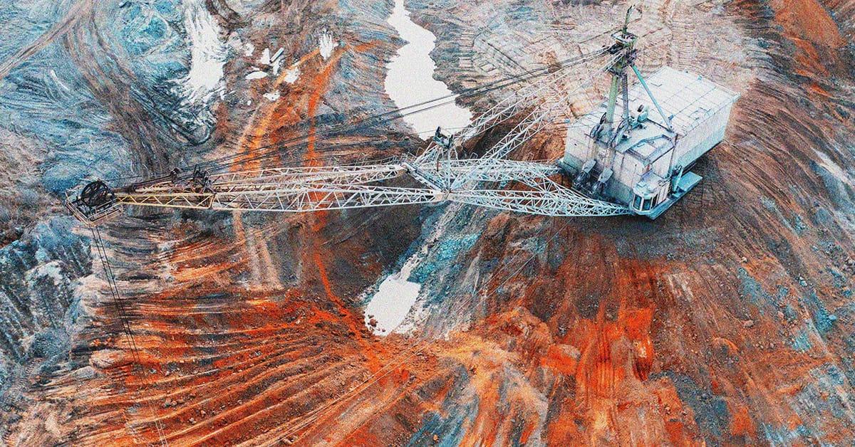 mineral mining operation